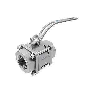 VALVULA DE ESFERA TRIPARTIDA 3/4 BSP CL300 T. INOX 304 - MGA