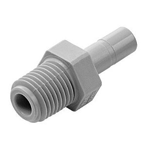 KIT 10 UND - CONEXAO RAPIDA TUBO 1/2 X PINO BSP 1/2 ASAB0707