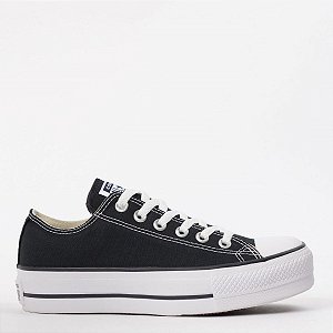 all star preto solado alto