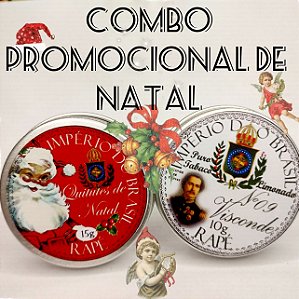 Combo Promocional de Natal: Rapés Visconde e Quitutes