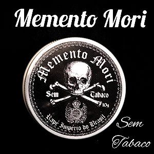 Rapé sem tabaco Memento Mori