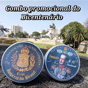 Kit Promocional 2 rapés comemorativos do Bicentenário da independência do Império do Brasil: Fundador e SIGNO