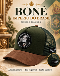 Boné Império do Brasil oficial