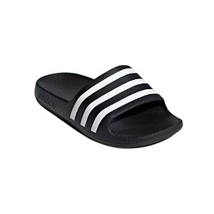 Chinelo Preto Adilette Aqua Adidas F35556 - Moda Infantil