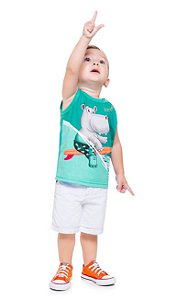 Camiseta Regata Infantil Masculina 110266 Kyly