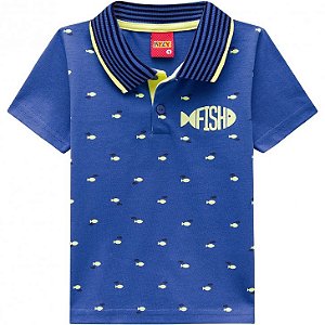 Camiseta Manga Curta Infantil Masculina 109.722 Kyly