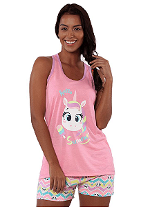 Puket Pijama Short Doll Nadador Eco Unicornio Adulto 030602160