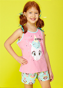 Puket Pijama Short Doll Nadador Unicornio Eco 030401485