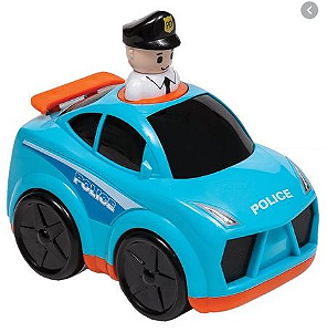 Carro Policia Infantil 7969 Cor Carros Buba Baby