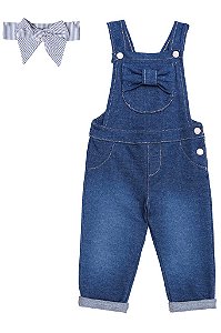 Infanti Jardineira Infantil Feminina 40294  Jeans