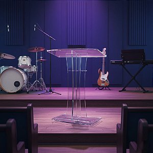 Púlpitos de acrílico Mod. Sandra