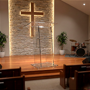 Púlpitos de acrílico Mod. João