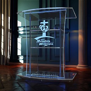 PÚLPITOS DE ACRÍLICO Mod. ABRAÃO