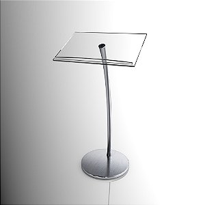 PÚLPITO INOX Mod. HILLSONG - sem mesinha