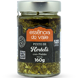 Edição Limitada Pesto de Hortelã com Pinhão Essência do Vale 160g