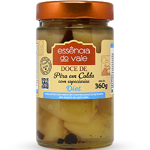 Edição Limitada Pêra em Calda com Especiarias Sem Açúcar 360g