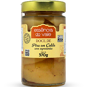 Edição Limitada Pêra em Calda da Essência do Vale 370g