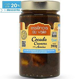 Cocada Cremosa com Ameixa Diet Sem Adição de Açúcar 390g