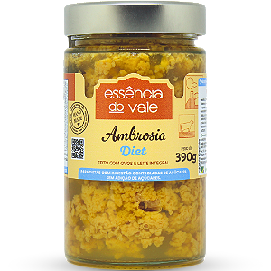 Ambrosia Diet Sem Adição de Açúcar da Essência do Vale 390g