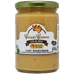 Cocada Cremosa com Amêndoas Essência do Vale 390g