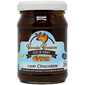 Cocada Cremosa com Chocolate Diet Sem Adição de Açúcar Essência do Vale 200g