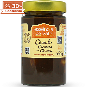 Cocada Cremosa com Chocolate Essência do Vale 390g