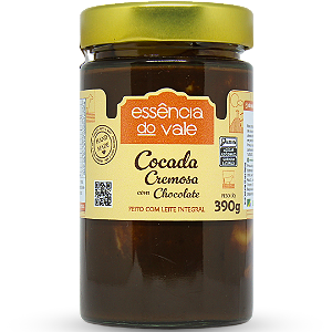 Cocada Cremosa com Chocolate Essência do Vale 390g