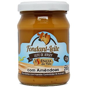 Fondant de Leite com Amêndoas Diet Sem Adição de Açúcar 200g