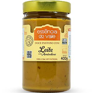 Doce Pastoso de Leite com Amêndoas Essência do Vale 400g