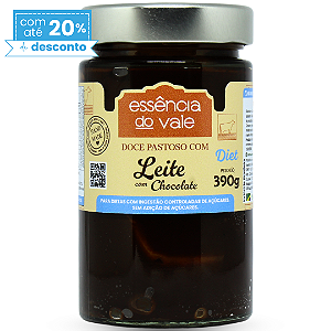 Doce Pastoso de Leite com Chocolate Diet Sem Adição de Açúcar 390g