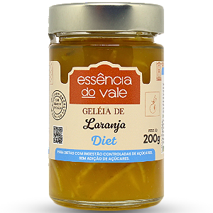 Geleia de Laranja com Pedaços de Casca Diet Sem Adição de Açúcar 200g