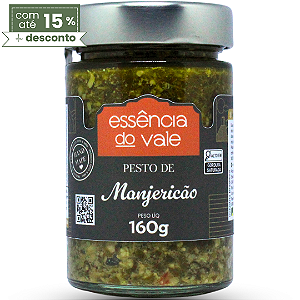 Pesto de Manjericão Essência do Vale 160g