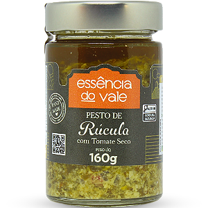 Pesto de Rúcula com Tomate Seco da Essência do Vale 160g