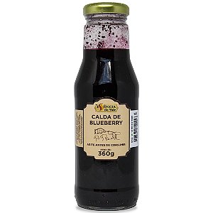 Calda Natural de Blueberry Essência do Vale 360g