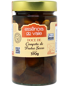 Edição Limitada Compota de Frutas Secas Pessach da Essência do Vale 370g