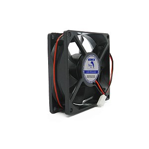 Micro ventilador DC Fan 80x80x25mm 12V Waterproof Ultra Forte Alta Rotação Sleeve/Bucha | Botto Brazil