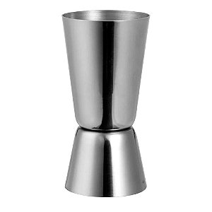 Dosador duplo de bebidas 25/50 ml inox