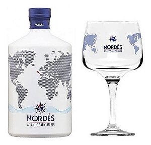 Kit Gin Nordes + Taça de vidro