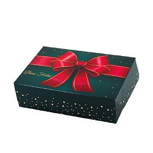 Caixa Articulada Boas Festas G  32x09x22cm