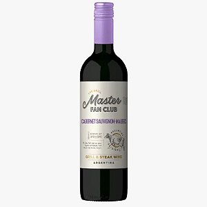 Vinho tinto Cabernet Sauvignon Malbec The Grill master