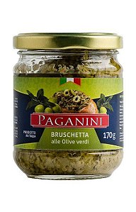 Bruschetta Alle Olive Verde Paganini 170g