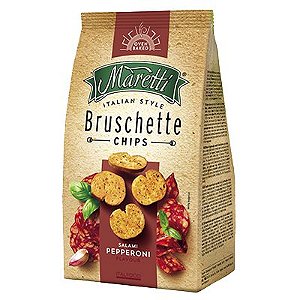 Bruschetta Chips Maretti sabor Salami Pepperoni 85g