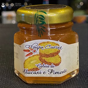 Mini Geleia Artesanal de Abacaxi com Pimenta 50g Floripa Cuccina