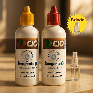 KIT SANITIZANTE 100ML + 100ML  (VOL. 200ML) - EMB. PLÁSTICA