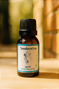 TEREBENTINA - TEREBINTINA - TREMENTINA - ÓLEO DE PINHO 30ML