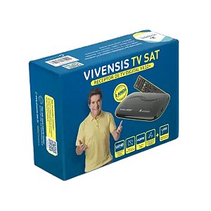 Receptor Vivensis VX10+ SAT HD e Digital UHF