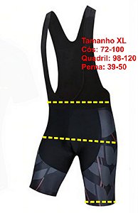 Bretele Short Ciclismo Coolmax Forro Gel Bike Ciclista