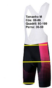Bretele de Ciclismo Feminino Bike,coolmax Roupa Bretelle M