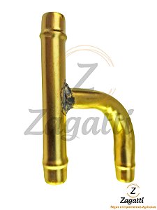 Conector 'T" curva 90°