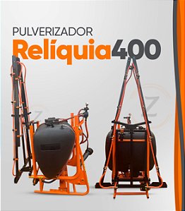 Pulverizador 400 litros barra manual